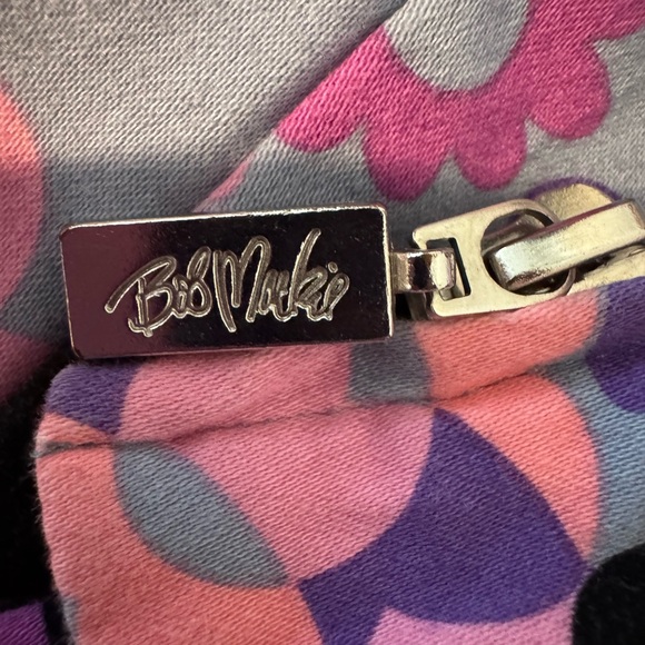 Bob Mackie Floral Blazer in Blue and Pink - Picture 6 of 8